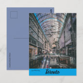 Een winkelcentrum in Toronto Ontario Canada Briefkaart (Voorkant / Achterkant)