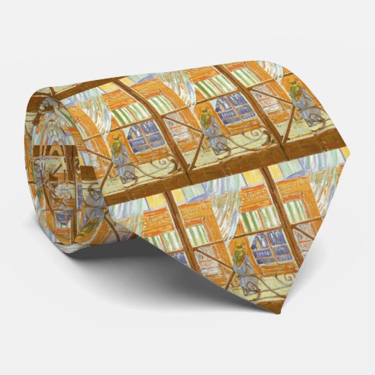 Een winkelvenster van Pork Butcher door Vincent va Stropdas (Opgerold)