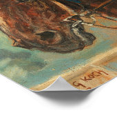 Een winnend paard | Ludwig Koch Poster (Hoek)