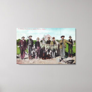 Een winstgevende tijdverdrijf op de Snake Canvas Afdruk