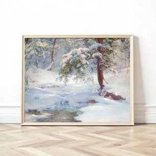 Een Winter Idyllische Poster