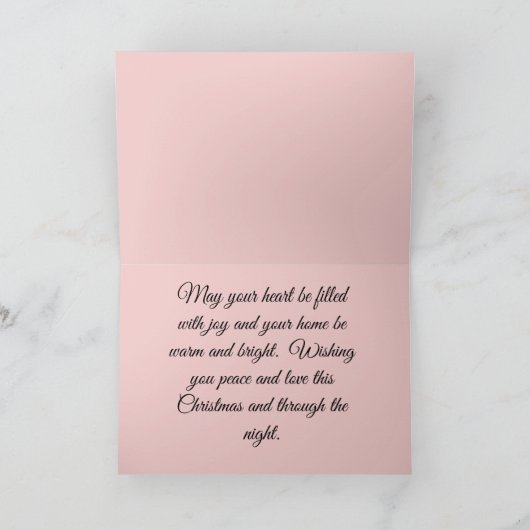 Een Winter Wonderland Christmas Kaart (Binnen)