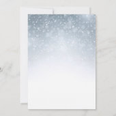 EEN WINTER WONDERLAND | Weddenschap Kaart (Achterkant)