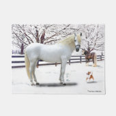 "Een winterdag" Deurmat (Voorkant)