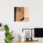 Een winterdag in het Opera House in Parijs Poster (Thuiskantoor)