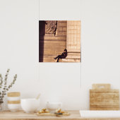 Een winterdag in het Opera House in Parijs Poster (Keuken)