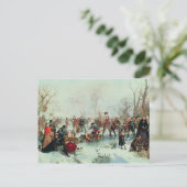 Een winterdag in St. James's Park Briefkaart (Staand voorkant)