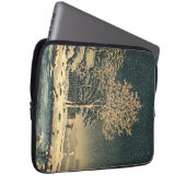 Een winterdag op de Sumida rivier in Japan Laptop Sleeve (Voorkant Rechts)