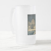 Een winterdag op de Sumida rivier in Japan Matglas Bierpul (Voorkant links)