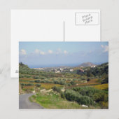 Een Winterloop op Kreta Briefkaart (Voorkant / Achterkant)