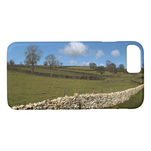 Een wintermuur. Case-Mate iPhone case (Achterkant (Horizontaal))