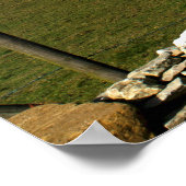 Een wintermuur poster (Hoek)