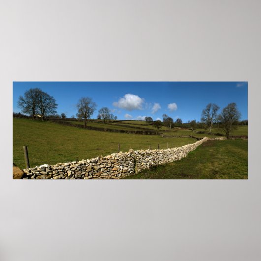 Een wintermuur poster (Voorkant)