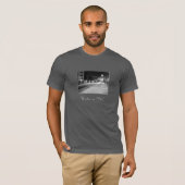 'Een winternacht in de stad' Volwassen T-shirt (Voorkant volledig)
