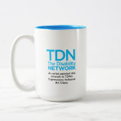 Een winternacht tweekleurige koffiemok (Links)