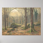 Een winterochtend - James T. Watts Fine Art Poster (Voorkant)
