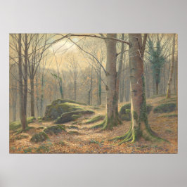 Een winterochtend - James T. Watts Fine Art Poster