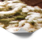 Een winterochtend poster (Hoek)