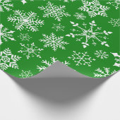 Een winterse scène inpakpapier (Hoek)