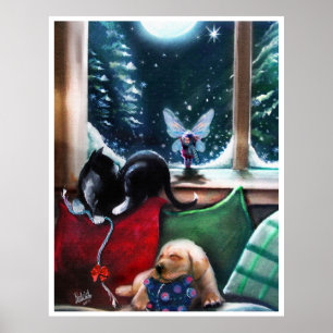 Een winterwoderland, fee poster