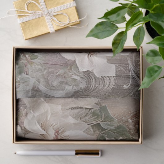 Een winterzwaan tissuepapier (Geschenk)