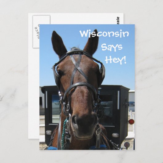 Een Wisconsin. Briefkaart (Voorkant / Achterkant)