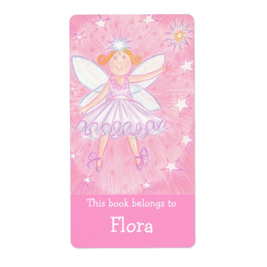 Een Wish bookplate-label maken Etiket (Voorkant)