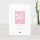 Een Wish Greetings Card maken Kaart (Achterkant)