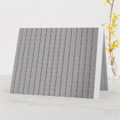 Een wit en grijs geometrisch patroon vult het afbe kaart (Gele Bloem)