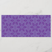 Een wit inpakpapier met een herhalend patroon van menu (Achterkant)