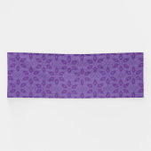 Een wit inpakpapier met een herhalend patroon van spandoek (Horizontaal)