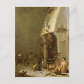 Een Witch's Tavern Briefkaart (Voorkant)