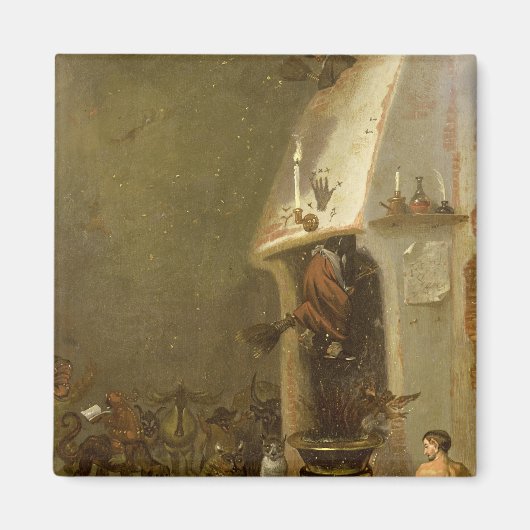 Een Witch's Tavern Magneet (Voorkant)