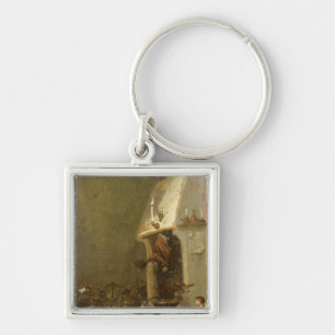 Een Witch's Tavern Sleutelhanger