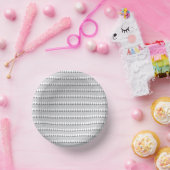 Een witte achtergrond met een patroon van cirkels papieren kommen (Feest)