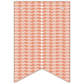 Een witte achtergrond met een patroon van cirkels vlaggetjes (Tweede vlag)