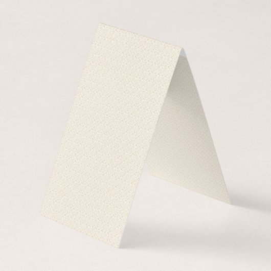 Een witte achtergrond met een patroon van kleine s visitekaartje (Voorkant)
