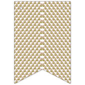 Een witte achtergrond met groene bladeren erop vlaggetjes (Derde vlag)