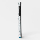 Een witte achtergrond met veel druppels water Case-Mate iPhone case (Achterkant/links)