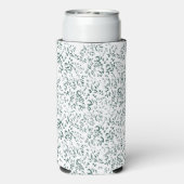 Een witte achtergrond met veel druppels water seltzer blikjeskoeler (Seltzer Achterkant)