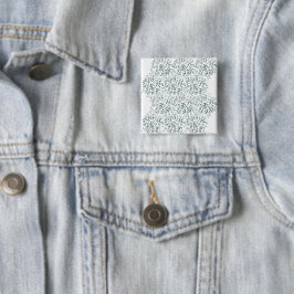 Een witte achtergrond met veel druppels water vierkante button 5,1 cm
