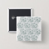 Een witte achtergrond met veel druppels water vierkante button 5,1 cm (Voorkant /achterkant)