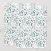 een witte achtergrond met veel waterdruppels kaart (Voorkant / Achterkant)