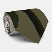 Een Witte Daisy Stropdas (Opgerold)