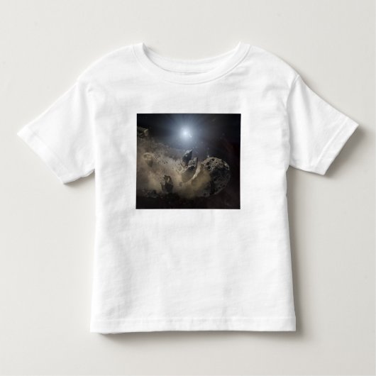 Een witte dwergster kinder shirts (Voorkant)