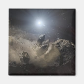 Een witte dwergster magneet (Voorkant)