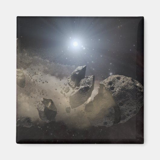 Een witte dwergster magneet (Voorkant)