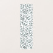 Een witte en blauwe achtergrond met een patroon visitekaartje (Binnenkant ongevouwen)