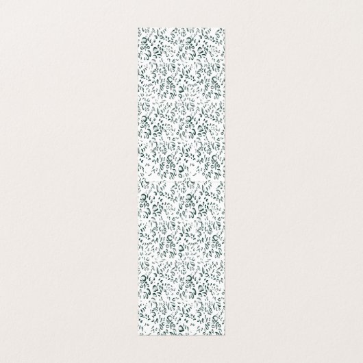 Een witte en blauwe achtergrond met een patroon visitekaartje (Binnenkant ongevouwen)