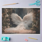 Een witte engel serie ontwerp 10 tissuepapier (Craft)